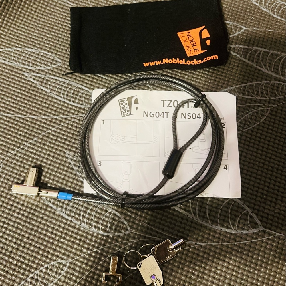 Noble Lock for laptop